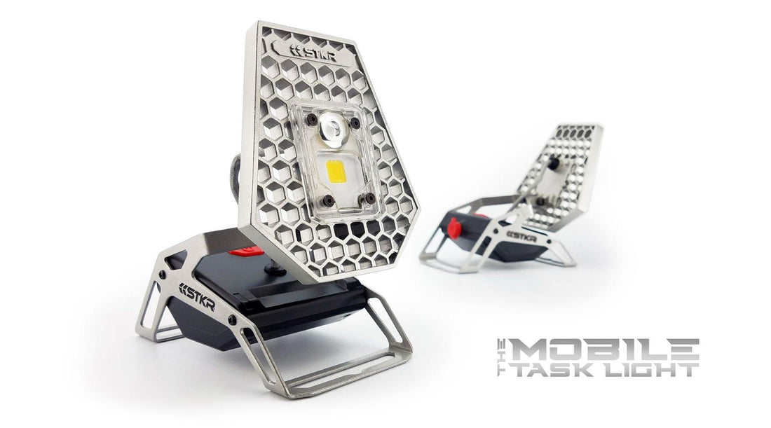 The STKR® Mobile Task Light Launches! Mobile Lighting just got brighter! STKR Concepts