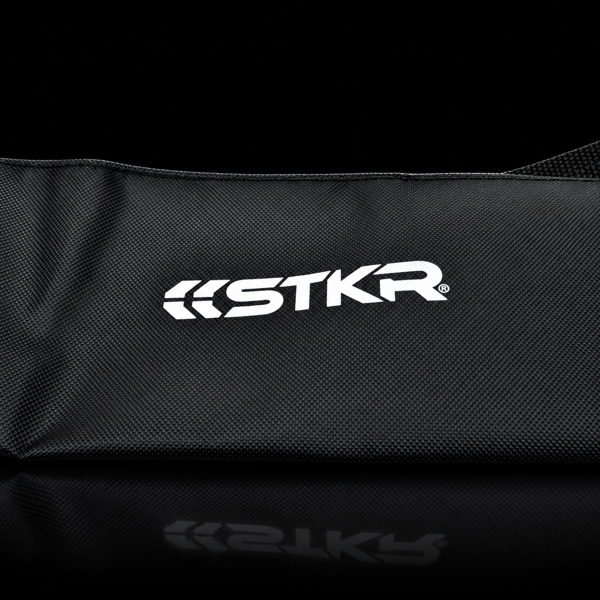 FLi PRO bag logo detail on black