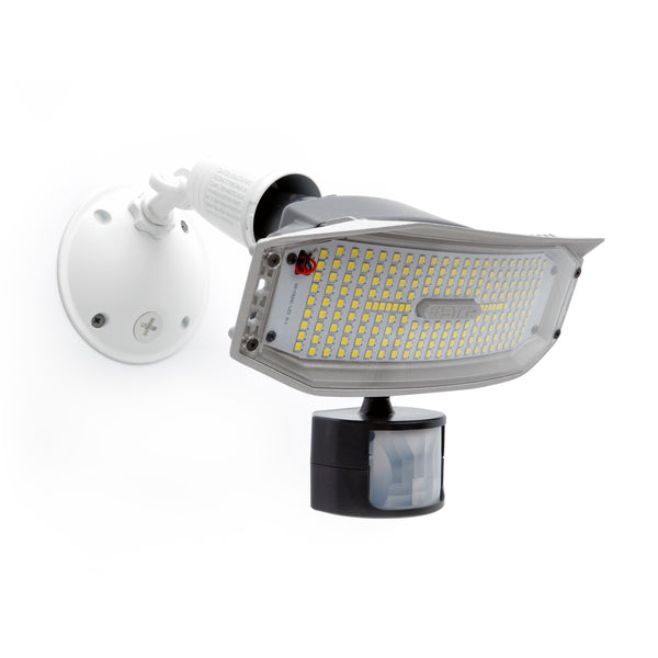 Outdoor Security Motion Flood light for your yard by STKR Concepts - 3/4 view