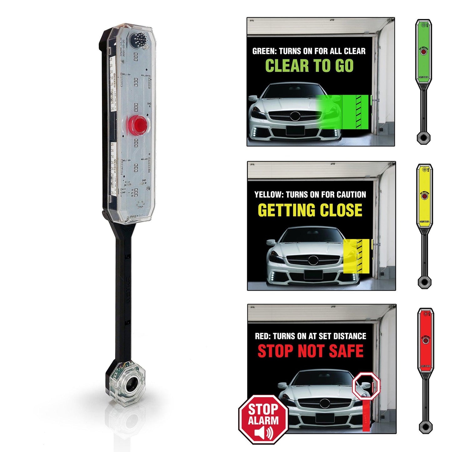 Adjustable Garage Side Parking Sensor-Garage Parking Assist-STKR Concepts