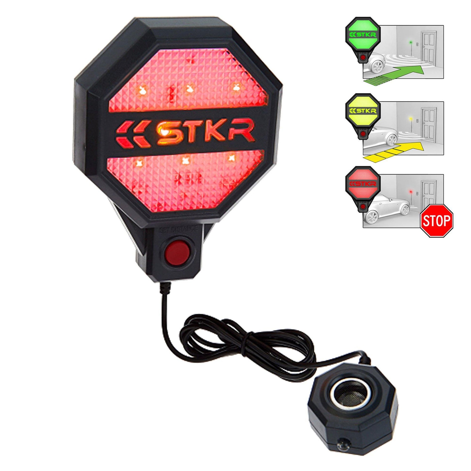 Garage Parking Sensor - park your car, modern hanging tennis ball